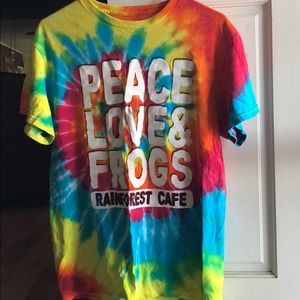 Tie dye T-shirt short sleeve